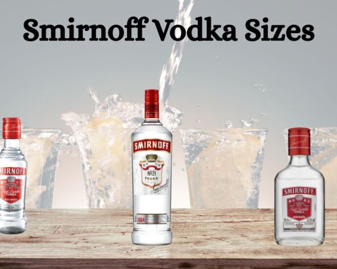 Smirnoff Vodka Sizes