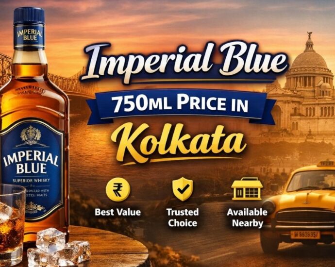 Imperial Blue 750ml Price in Kolkata