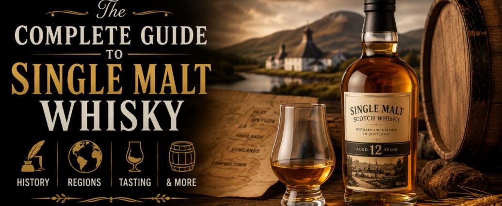 The Complete Guide to Single Malt Whisky: History, Regions, Tasting & More
